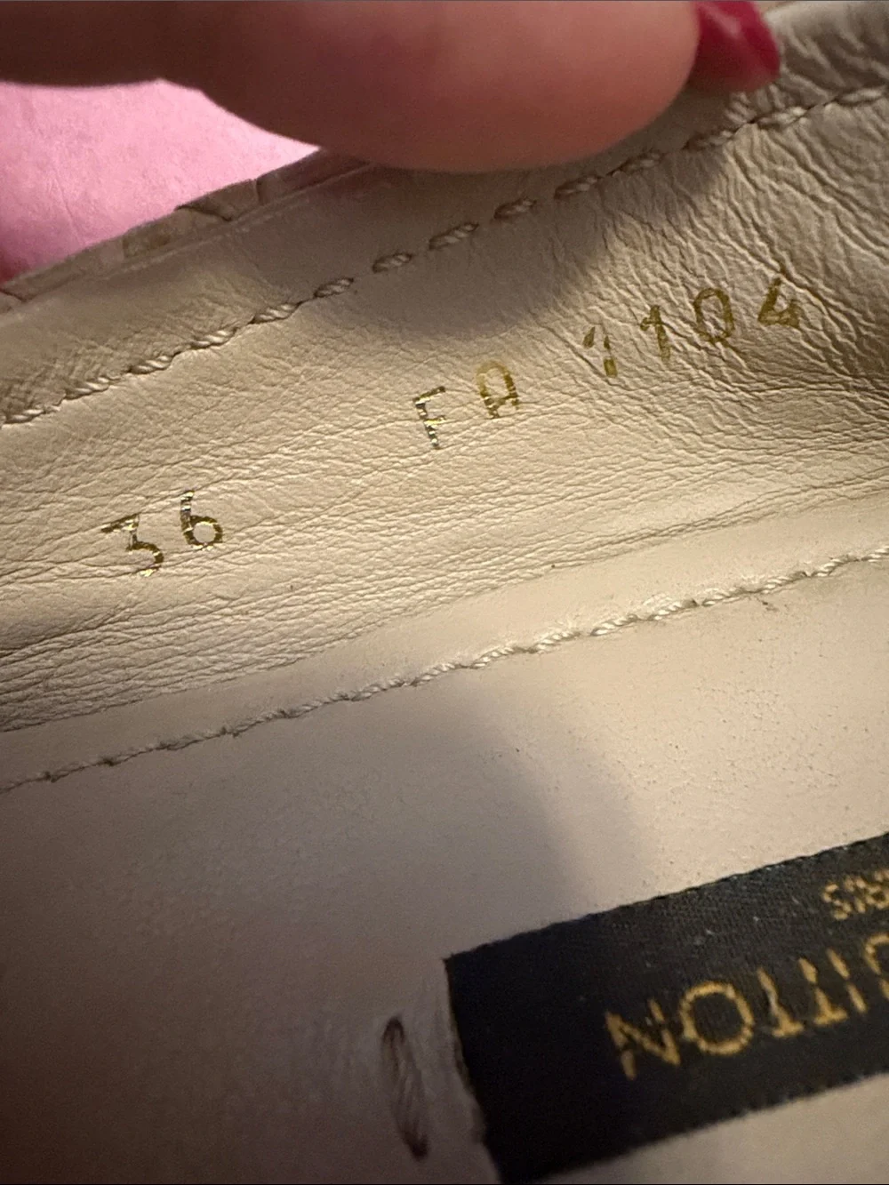 Louis Vuitton Snakeskin Leather Ballerina Authentic Ballerina Flats. Like New!